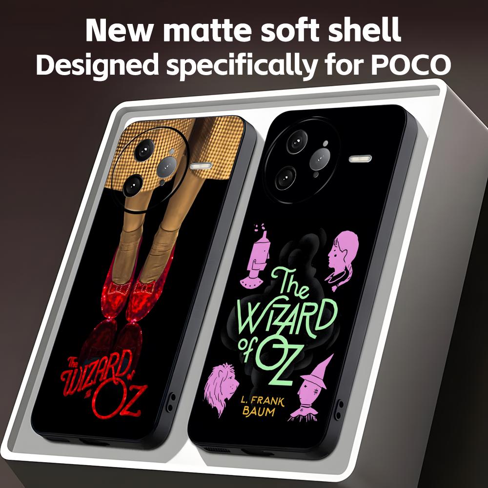 Xiaomi Poco X6 - เคสโทรศัพท์พ่อมดผู้วิเศษแห่งออซสำหรับเสี่ยวมี่ POCO M7 M6 M5 X7
