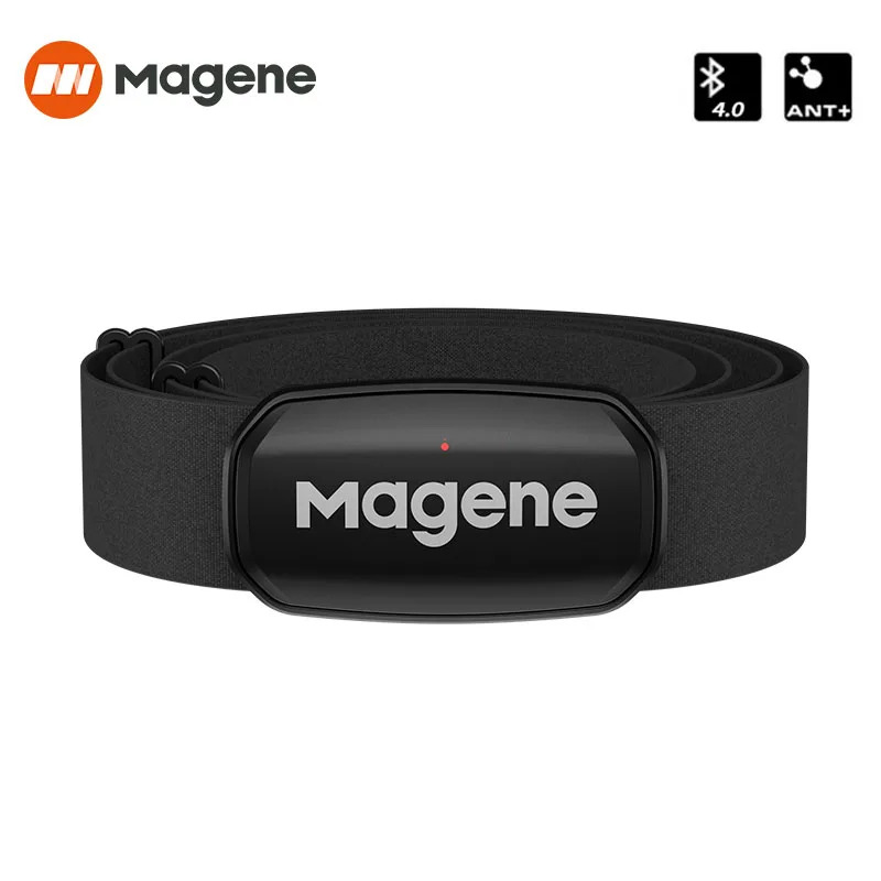 Breath Rate Monitor - เซ็นเซอร์วัดอัตราการเต้นของหัวใจ Magene H303 บลูทูธ ANT อัพเกรด