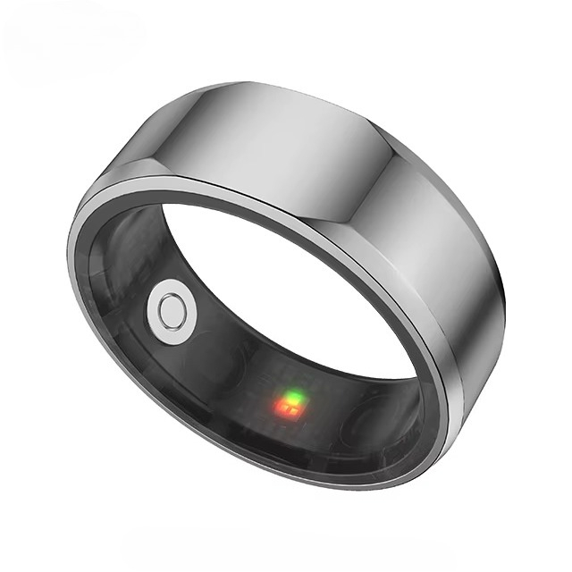 Temperature Ring Skin - จักรวาลในปลายนิ้วของคุณ ควบคุมด้วยท่าทางเพื่อสถานการณ์อันน่าทึ่ง ตรวจสอบการนอนหลับ/อัตราการเต้นของหัวใจ/อุณหภูมิผิว 18 โหมดกีฬา