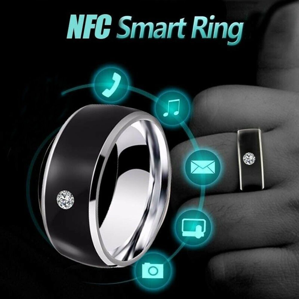 Smart Ring Nfc Pay - เทคโนโลยีแฟชั่น อุปกรณ์โทรศัพท์แอนดรอยด์ สมาร์ทอินเทลลิเจนท์ แหวน NFC แบบสวมใส่