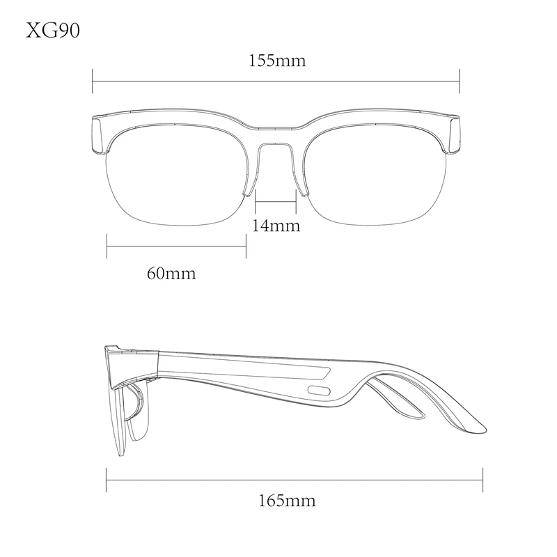 Smart Glasses Lens - สำหรับแว่นตาอัจฉริยะ Xiaomi 8K AI ความละเอียด 2400MP