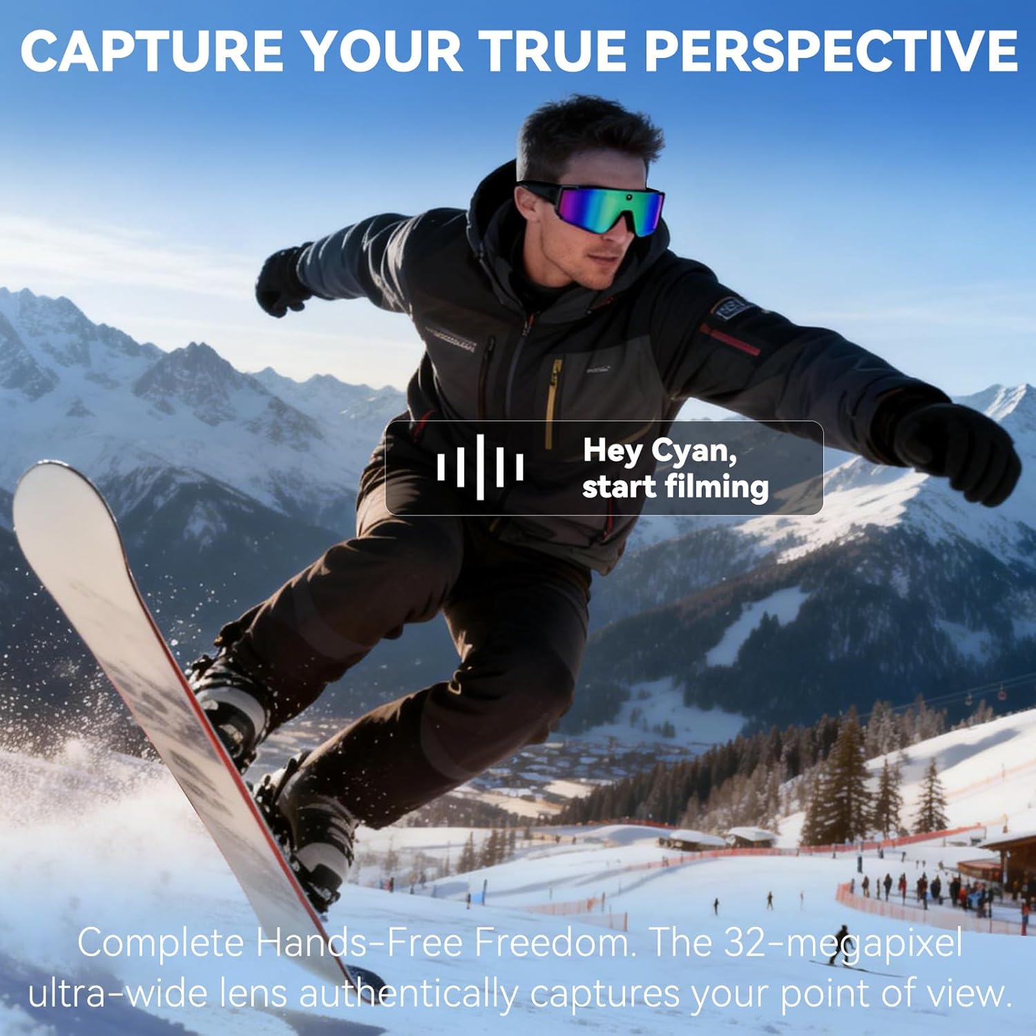 แว่นตาอัจฉริยะ AI พร้อมกล้อง H - Smart Glasses Lens บทวิจารณ์และราคา
