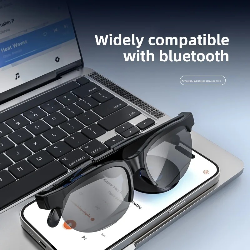 แว่นตาอัจฉริยะบลูทูธแบบเปิดหู  - Smart Glasses Lens บทวิจารณ์และราคา