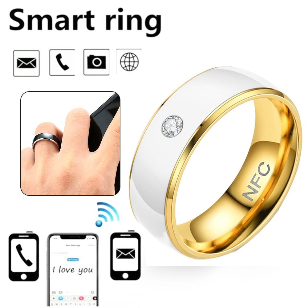 NFC สมาร์ทแหวนสแตนเลสมัลติฟังก - Smart Ring Nfc Pay บทวิจารณ์และราคา