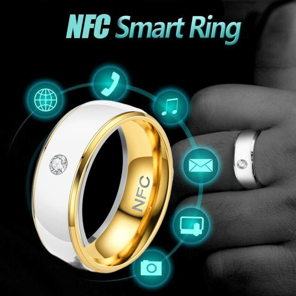 NFC สมาร์ทแหวนสแตนเลสมัลติฟังก - Smart Ring Nfc Pay บทวิจารณ์และราคา